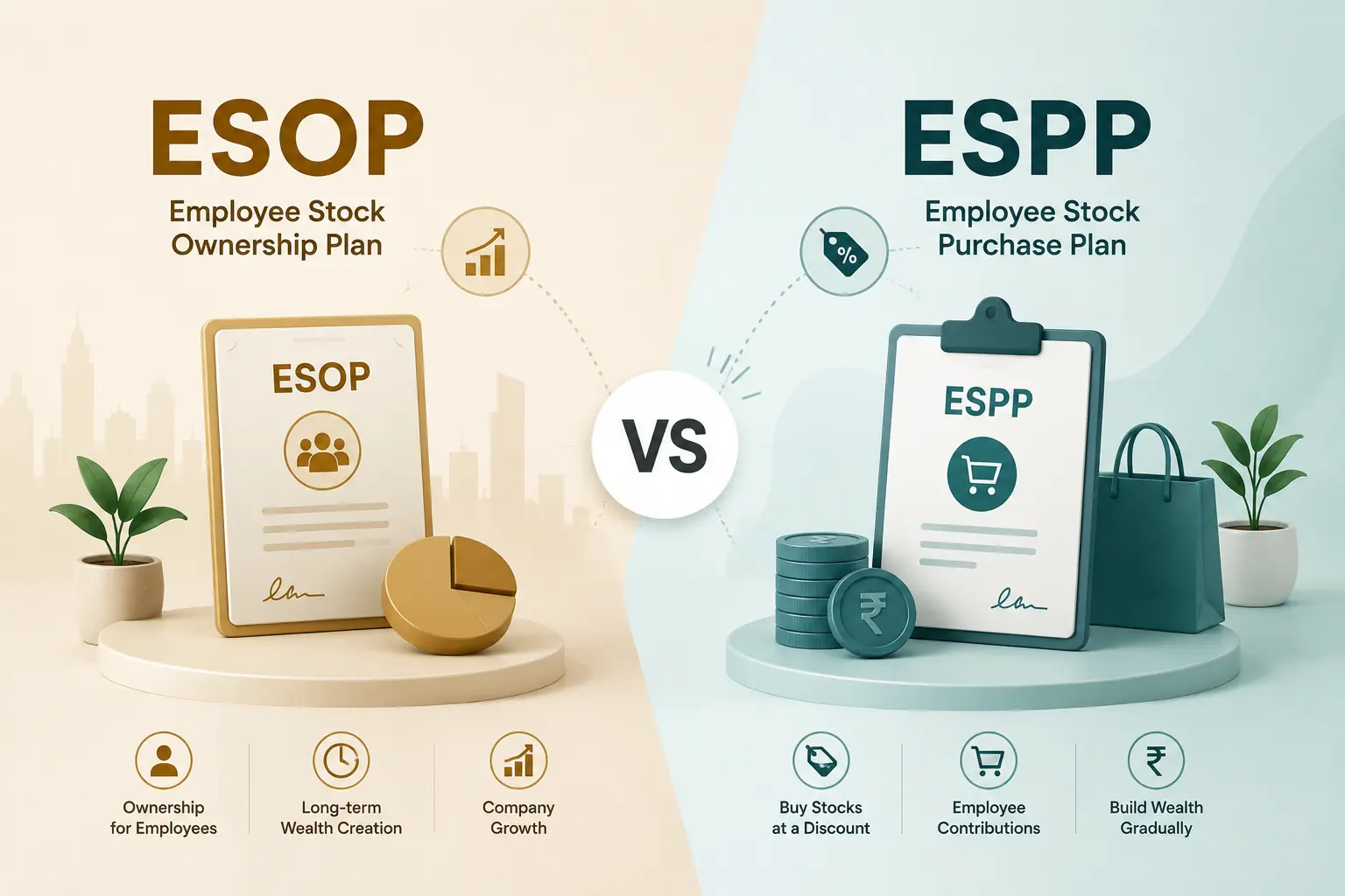 ESOP vs ESPP: Which Employee Equity Plan is Better?